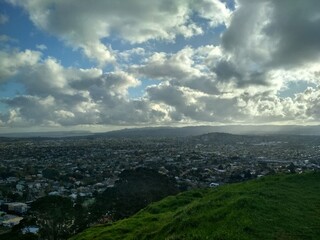 Panoramic view of Auckland, New Zealand