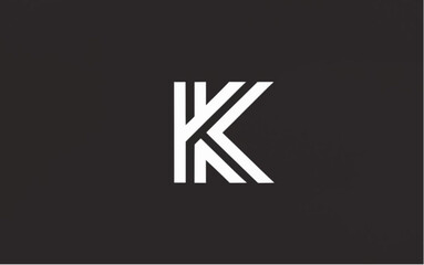  KJ or JK Monogram Logo
