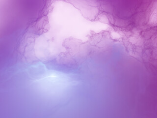 Magic universe. Nebula. 3d render.