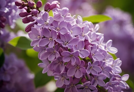 Close-up Photo of Purple Lilac Flowers
