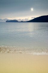 Fototapeta premium Capo Caccia promontory seen from the Porto Conte bay Algheo, Sardinia