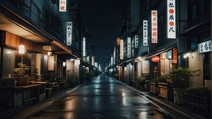 Fototapeta na wymiar japan city scene, buildings in japan, japanese culture