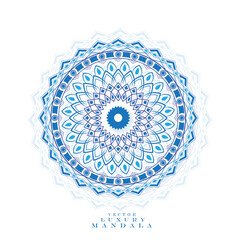 New Style Colorful Vector Mandala Design
