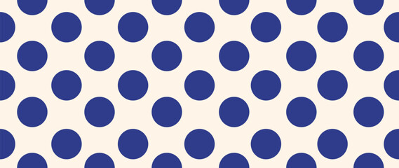 Vector illustration. Minimalistic trendy seamless background. Trendy polka dot pattern. Perfect for screensaver, poster, card, invitation or home decor.