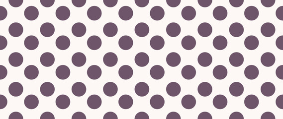 Fototapeta na wymiar Vector illustration. Minimalistic trendy seamless background. Trendy polka dot pattern. Perfect for screensaver, poster, card, invitation or home decor.