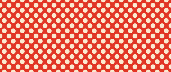 Vector illustration. Minimalistic trendy seamless background. Trendy polka dot pattern. Perfect for screensaver, poster, card, invitation or home decor.