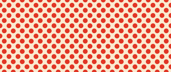 Vector illustration. Minimalistic trendy seamless background. Trendy polka dot pattern. Perfect for screensaver, poster, card, invitation or home decor.