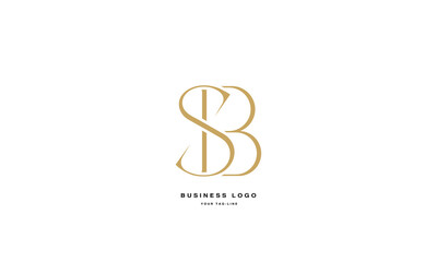 SB, BS, S, B, Abstract Letters Logo Monogram