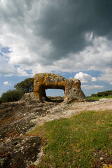 Dolmen Il Toro. Necropolis of S. Andrea Priu. Bonorva. SS, Sardinia. Italy