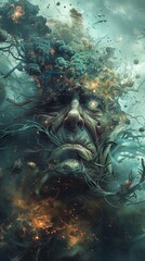 Work of art of irascibility