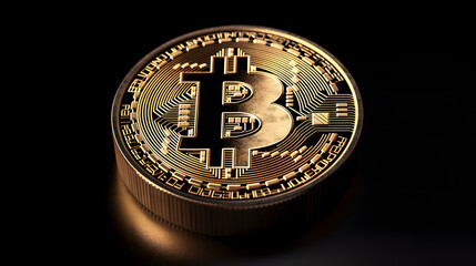bitcoin coin and given gold