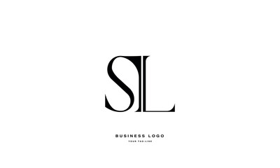 SL, LS, S, L, Abstract Letters Logo Monogram