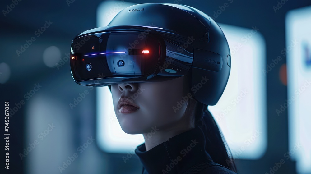 Poster a close up examination of the sleek design and advanced functionality of 5g technology combined with