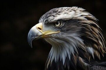 Fototapeta premium close up Portrait of a American bald eagle