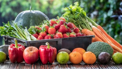 fruits et légumes frais à usage commercial et non commercia