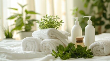 Fototapeta premium Natural remedies: herbal therapy, medicines, drugs, tincture, infusion, homeopathy for holistic health and wellness solutions in alternative medicine practices.