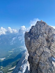 Berg im Himmel, Natur, Zugspitze 