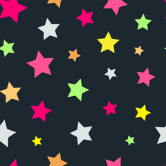 seamless pattern with stars