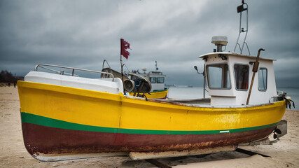 Naklejka na ściany i meble boat