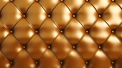 Close-up texture of diamond-shaped stitched genuine leather