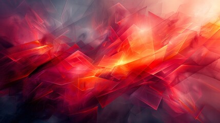 Polygons and lines, creating digital abstract background