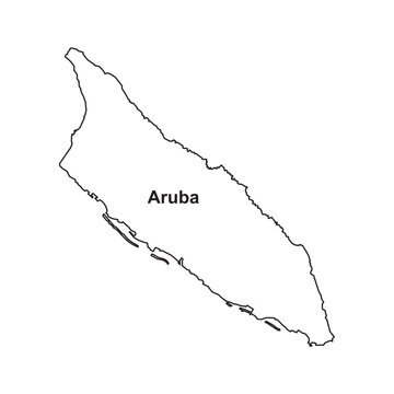 Aruba map icon