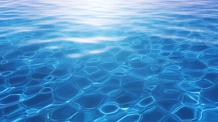 Obraz premium Abstract blue water wave texture, world water day concept, idea of saving water and protecting world environment