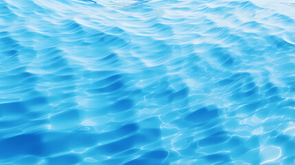 Fototapeta premium Abstract blue water wave texture, world water day concept, idea of saving water and protecting world environment