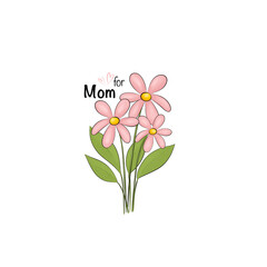 Flowers png clipart illustration 