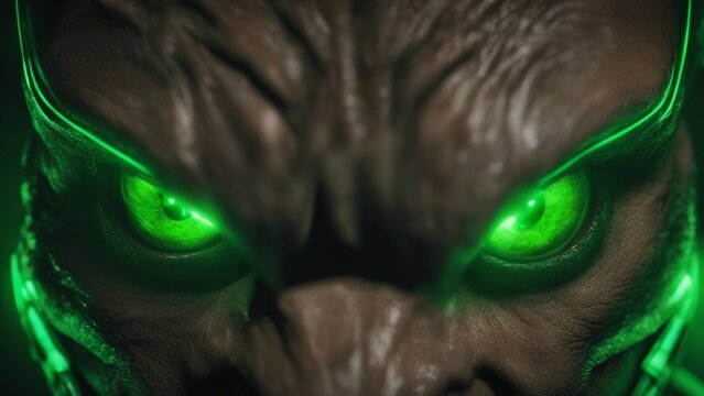 green eyed dragon A pair of eyes that belong to a demon who has been enhanced and modified by a rogue scientist  