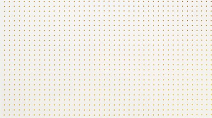 White Background with Gold Polka Dots