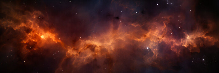 Cosmic Cascade. Nebulaic Beauty.Cosmic Kaleidoscope - obrazy, fototapety, plakaty