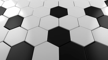 Modern geometric perfect hexagon background