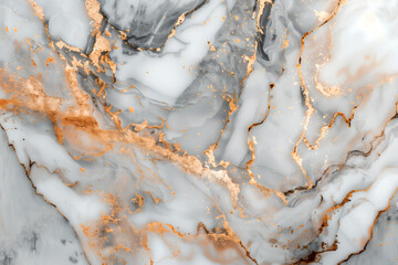 Abstract white and rose gold marble background. Print for ceramic tile, packaging, wallpapers, posters. Stationery design for exclusive event invitations.