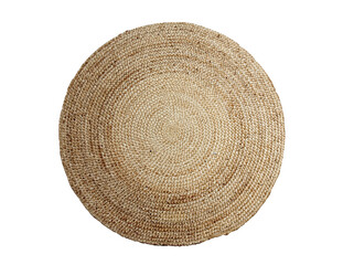 Wicker rustic home carpet on the floor