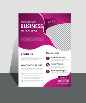  Corporate business flyer marketing agency template design set .poster flyer pamphlet brochure cover design layout space for photo background, flyer in A4 template.