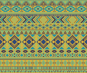 American indian pattern tribal ethnic motifs geometric vector background.