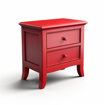nightstand scarlet
