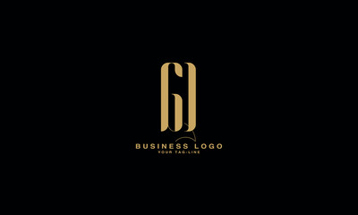GQ, QG, G, Q, Abstract Letters Logo monogram