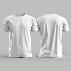 Apparel: Pristine White T-Shirt Mockup, 
