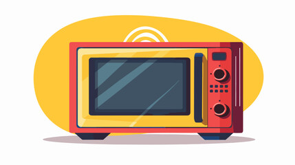Microwave Oven Icon Image Vector Illustration Design