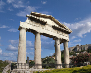 The Gate of Athena is a Roman monument located in the ancient Agora of Athens, Greece. It was built...