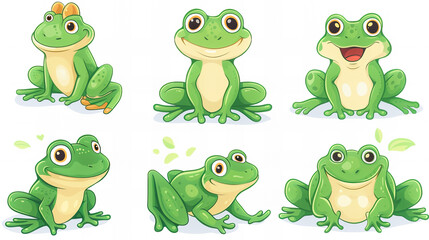 funny   frog sticker