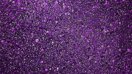 Sparkling Purple Glitter Background 
