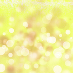 Yellow bokeh background banner for Party, ad, event, poster and various design works