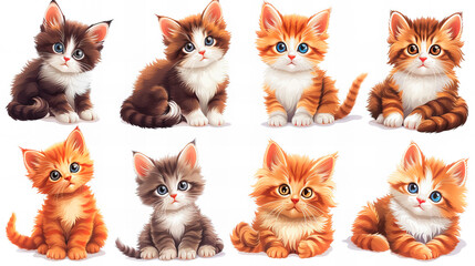 funny kittens collection