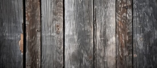 A vertical wooden plank wall with a vintage texture is shown, featuring peeling paint in various shades. The paint is visibly cracked and worn, revealing the natural wood underneath.