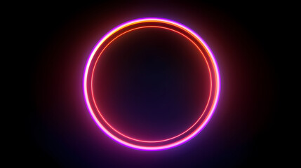 bright illuminated circle