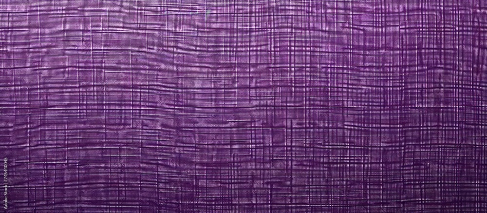 Poster a purple canvas texture background with a black border, creating a striking contrast between the dee