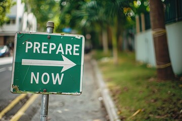 Fototapeta premium Sign with the text 